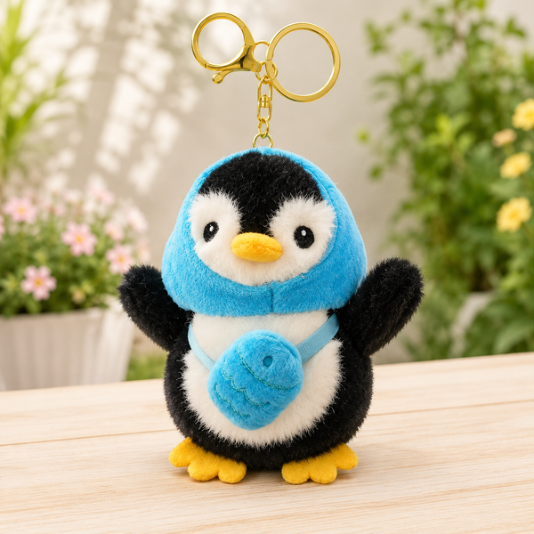 Penguin Soft Toy Keychain