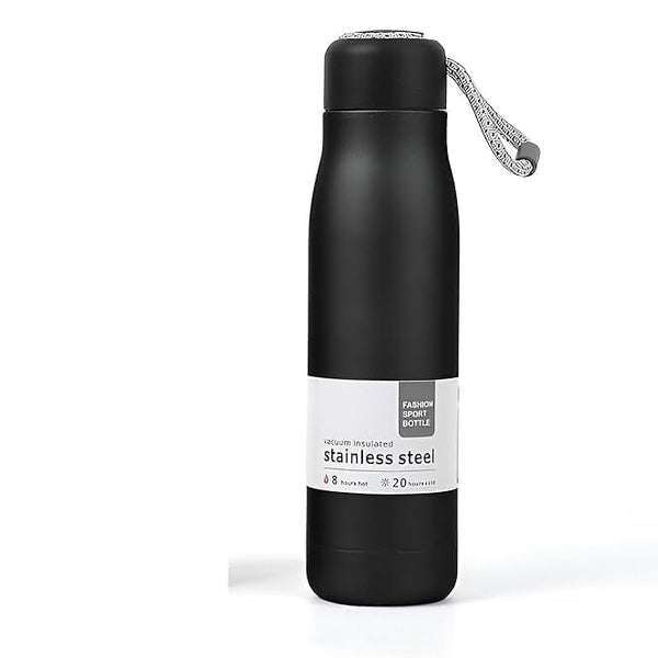 Premium 500ml Stainless Steel Vacuum Insulated Flask | Hot & Cold Double Wall Bottle | Leak-Proof Sport Water Bottle