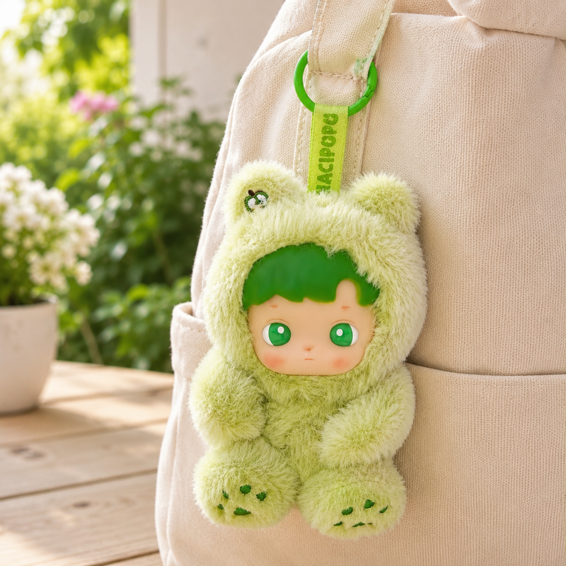 Shine Eye Doll Soft Toy Keychain