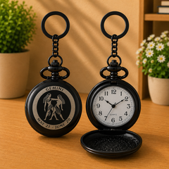 Gemini Time Piece Keychain