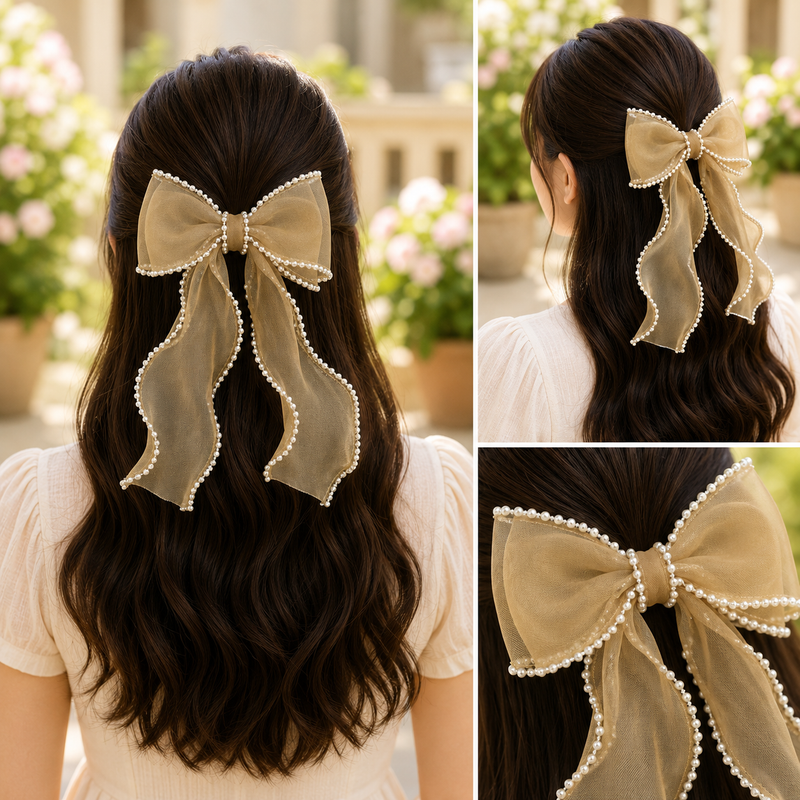 Korean Style Hair Bow