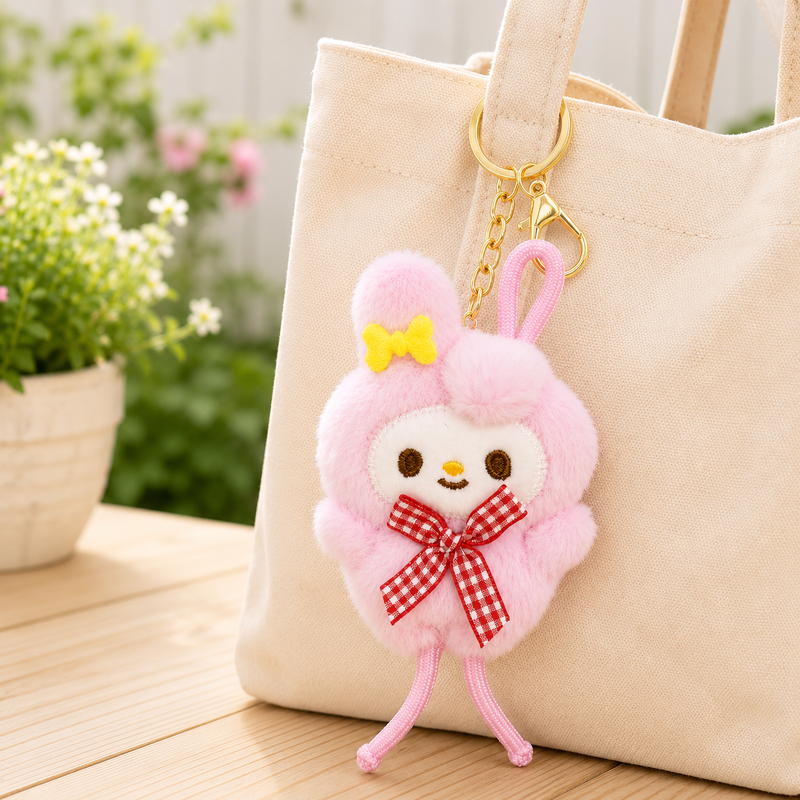 Kuromi Mini  Soft Toy Keychain