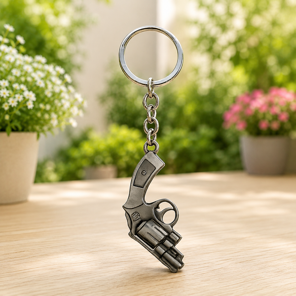 Mini Gun Keychain