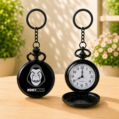 Money Heist Time Piece Keychain