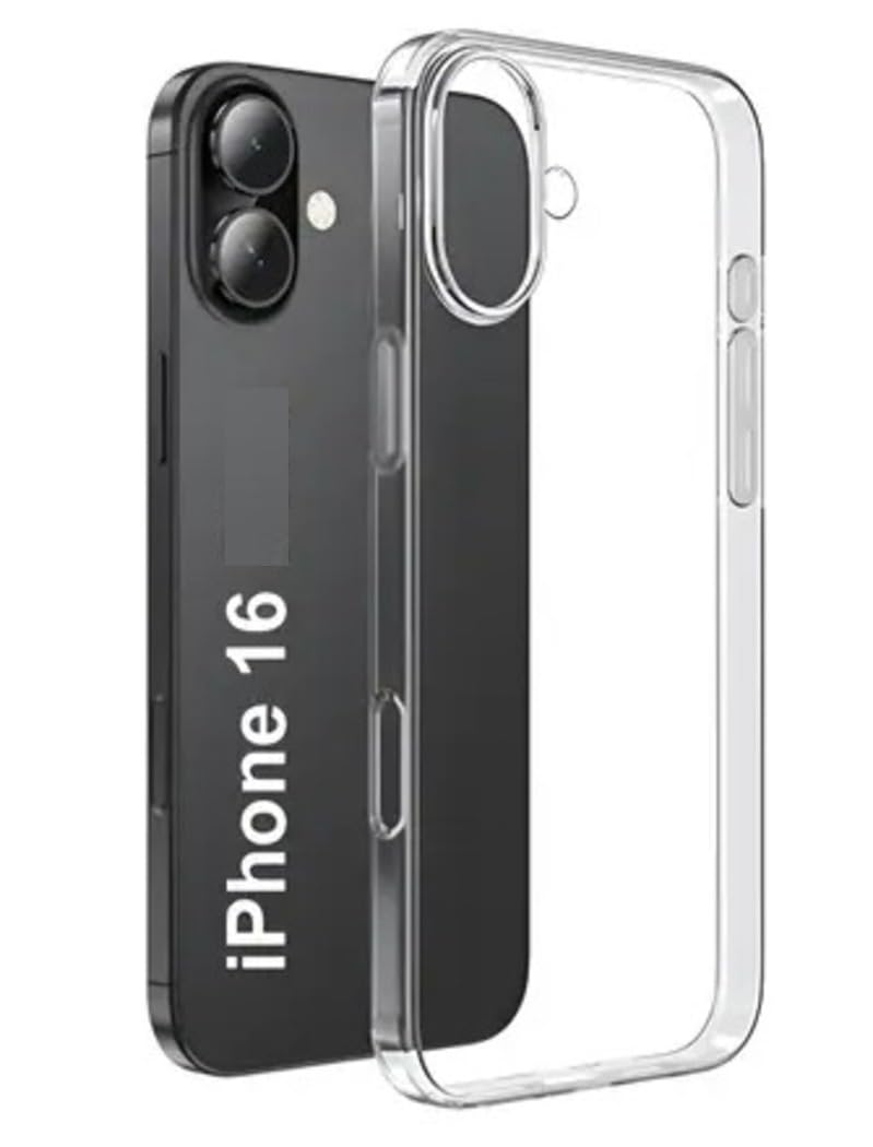 Apple iPhone 16 Transparent Cover Case