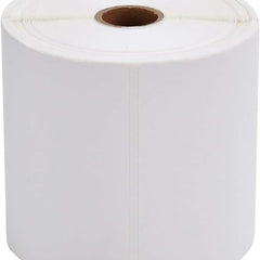 Direct Thermal Shipping Labels White 3 x 5 inches Barcode Shipping Label/Stickers Roll- (White, Pack of 10 Rolls)