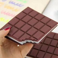 Chocolate Fragrance Diary Chocolate Notebook Small Memo in Eaten Chocolate Shape and Fragrance Personal Diary Pocket Diary
