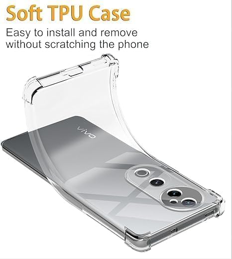 Vivo V40 Pro Transparent Cover Case