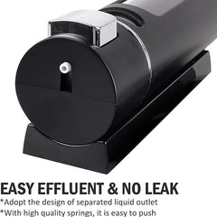 Wall Mounted Liquid Soap Dispenser, 400ml Manual Pump, for Shampoo, Sanitizer, and Lotion, High-Durability ABS Storage, for Bathroom and Kitchen