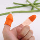 1 Pair V Thumb Cutter with Box Used in All Kinds of Household and Official Kitchen Purposes for Peeling and Cutting of Various Types of Vegetables and Fruits