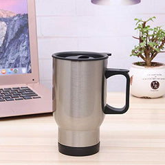 Stainless Steel Coffee Mug with Handle