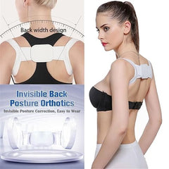 Posture Corrector - Adjustable Back Brace for Men and Women -Relieves Neck, Shoulder, Clavicle, and Back Pain, Back Belt for Back Pain, Breathable Design