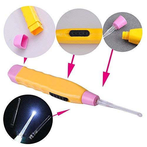 Flashlight Earwax Removal Tool - Safe Earpick Cleaner for Kids & Adults | Ear Cleaning Kit With Light for Easy & Precise Wax Removal