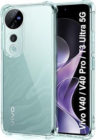 Vivo V40 Pro Transparent Cover Case