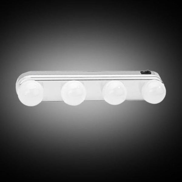 Glow Make Up Mirror Light, White | Portable | Cordless