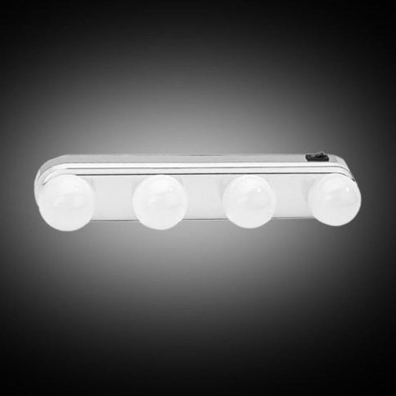 Glow Make Up Mirror Light, White | Portable | Cordless