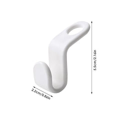Clothes Hanger Connector Hooks, Stackable Clothes Hanger Extension Hook, ABS Cascading Hanger Hooks, Cascading Clothes Hangers for Clothes