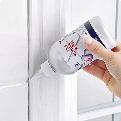 Tiles Gap Filler Waterproof Crack Gap Filler Agent For Diy Home Sink Grouts Repair Filler Tube Paste For Kitchen, Bathroom Crawling Kids Universal Metal Plastic Weld Repair Glue (WHITE, 280ML)