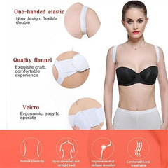 Posture Corrector - Adjustable Back Brace for Men and Women -Relieves Neck, Shoulder, Clavicle, and Back Pain, Back Belt for Back Pain, Breathable Design