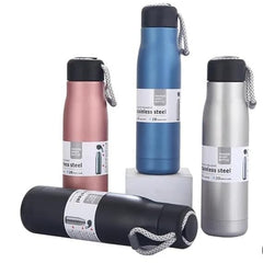 Premium 500ml Stainless Steel Vacuum Insulated Flask | Hot & Cold Double Wall Bottle | Leak-Proof Sport Water Bottle