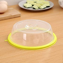 AIR-Tight Microwave Oven Dish Cover Microwave Splatter Cover Food Cover Microwave Food Plate Kitchen Plate Dish LID Dishwasher Safe