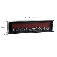 Artificial Fireplace LED Lamp with Realistic Flame Effect Big 40 Inch