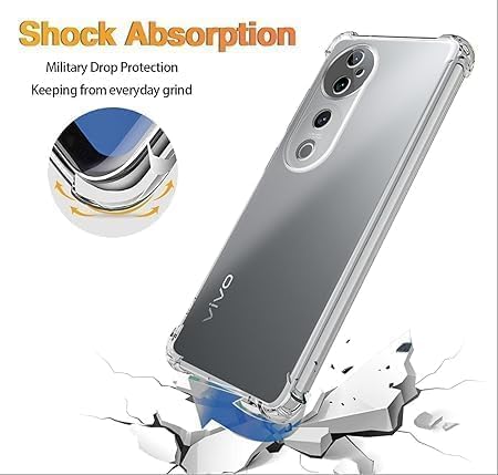 Vivo V40 Pro Transparent Cover Case