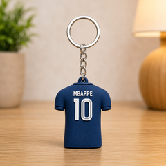 Jersey Silicone Keychains