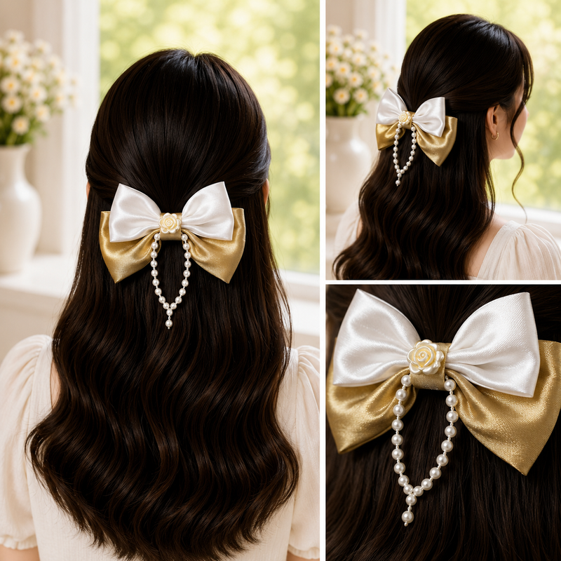 Korean Style Hair Bow