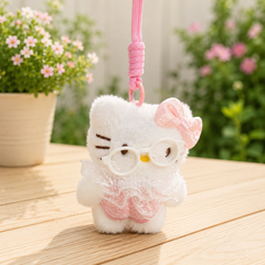 Mini Kitty Soft Toy Keychain