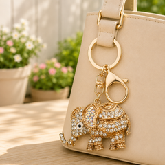 Fancy Steel Keychain