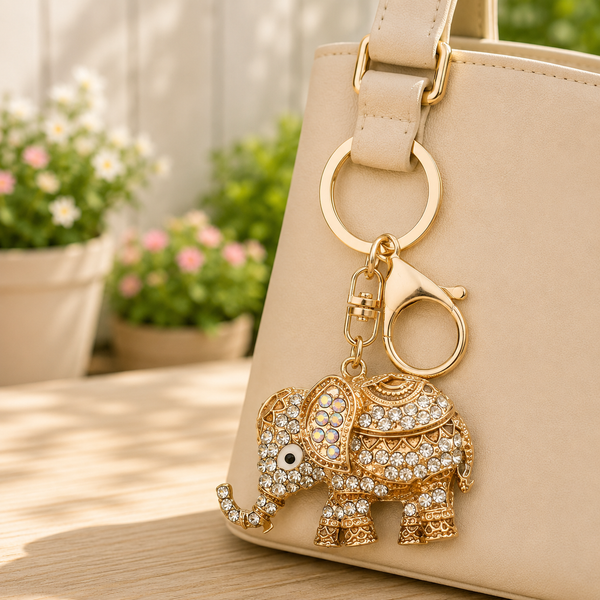 Fancy Steel Keychain
