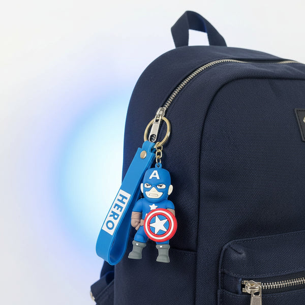 Captain America Silicone Keychains
