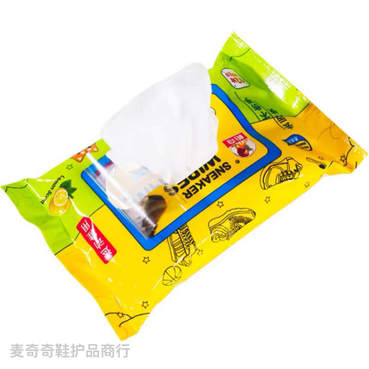 Patch Shoe Wipes Small White Shoes