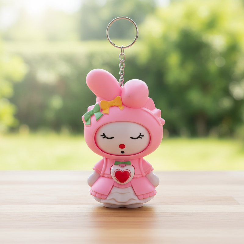 Kuromi Face Changing Keychain