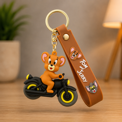 Jerry Vehicle Silicone Keychains