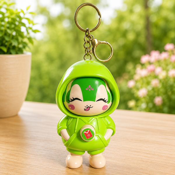 Pika Boo Face Changing Keychain