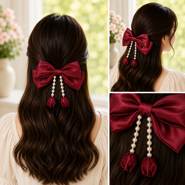 Korean Style Hair Bow