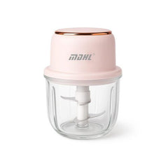 MDHL 350ML Rechargeable Mini Electric Chopper with 6 Stainless Steel Blades, Chopper Electric for Kitchen, Onion Chopper, Food Processor for Ginger, Garlic, Mint Leaves, Portable Design