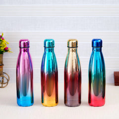 Water Bottle Stainless Steel Thermal Double Layer Vacuum Drinking Bottles Drinkware Flasks Home Office Outdoor Best Gifting Idea for Birthday & Valentines Gift (Random Color - 1 Piece) Brand: Generic