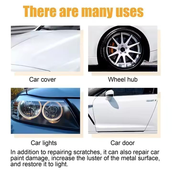 Car Scratch Removal, Car Scratch Remover Paste Wax, Paint Scratch Remover, Dent Remover, Car Rubbing Polish Scratch Removal