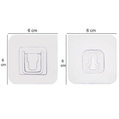 Magic Adhesive Plastic Wall Hooks Heavy Duty Hooks