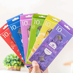 Candle Set 10Pcs smokeless Tea Lights for Home, Party, Wedding, Decoration