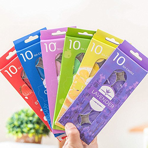 Candle Set 10Pcs smokeless Tea Lights for Home, Party, Wedding, Decoration