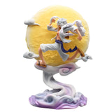 Luffy Action Figure Gear 5 Sun God Nika Monkey D Luffy Action Figure LED 28CM