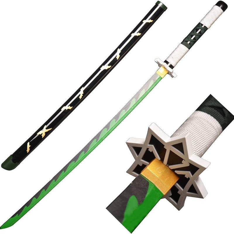 104 cm Sanemi Shinazugawa Wooden Sword  Katana With LED Light