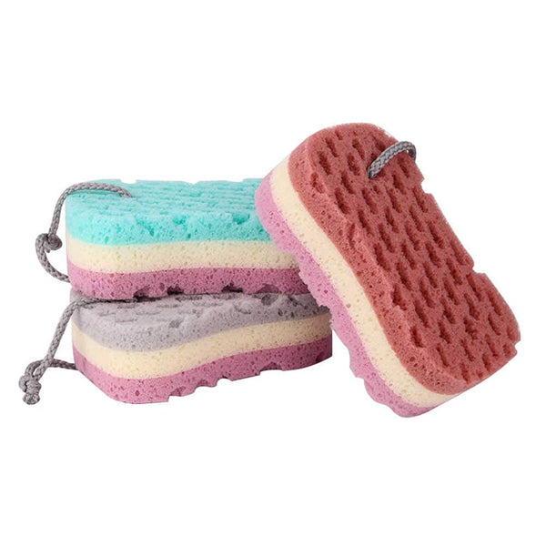 Soft Bath Sponge Shower Sponge Soothing Body Sponge for For Cleansing & Massage Extra Large & Fast Drying