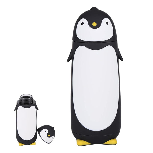 Penguin Glass Water Bottle 300ml
