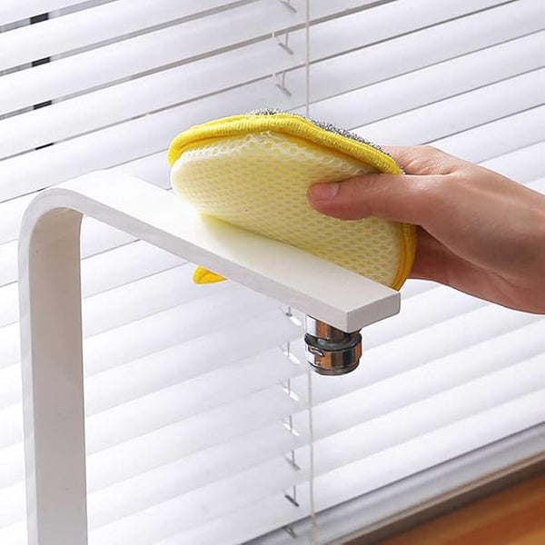 Washing Dishes Sponges Double-Sided Dishwashing Sponge Scrubber Round Non-Scratch Scrub Sponges Pads Kitchen Cleaning Tools for Dishes, Pots, Pans, Sink, Basin
