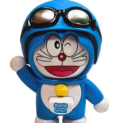 Doraemon Face Changing Keychain 3D Cartoon Character ABS Toy Key Holder Unisex Keychain for Bags, Cars & Gifts Cute Action Figure for Kids & Adults.